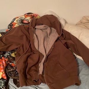 brandy melville zip up